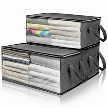 Load image into Gallery viewer, 1/2/3pcs Non-woven Anti-dust Collapsible Storage Box