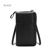 Load image into Gallery viewer, PU Leather Mobile Phone Bag Mini Crossbody Wallet Bag