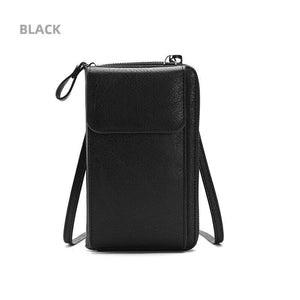 PU Leather Mobile Phone Bag Mini Crossbody Wallet Bag