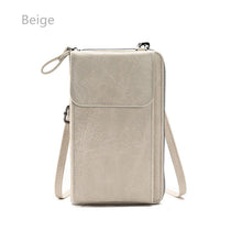 Load image into Gallery viewer, PU Leather Mobile Phone Bag Mini Crossbody Wallet Bag