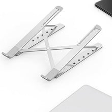 Load image into Gallery viewer, Adjustable Folding Laptop Stand Tablet Holder