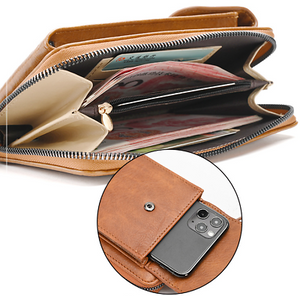 PU Leather Mobile Phone Bag Mini Crossbody Wallet Bag